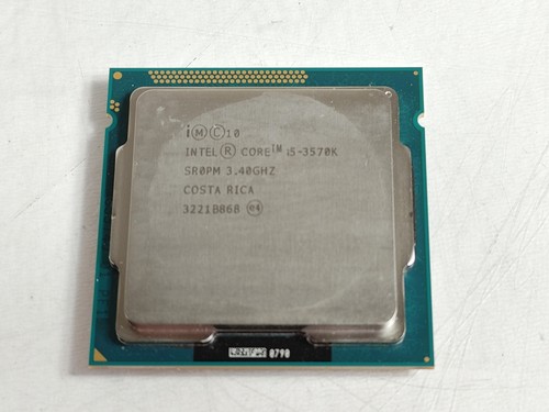 Intel core 3570k 40 ghz - core,