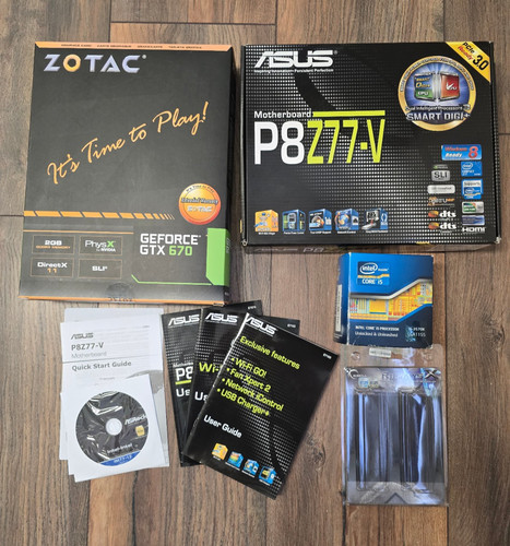 Retro bundle asus p8z77 - asus, |