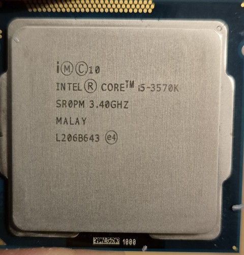 Infel core 3570k - infel, ghz
