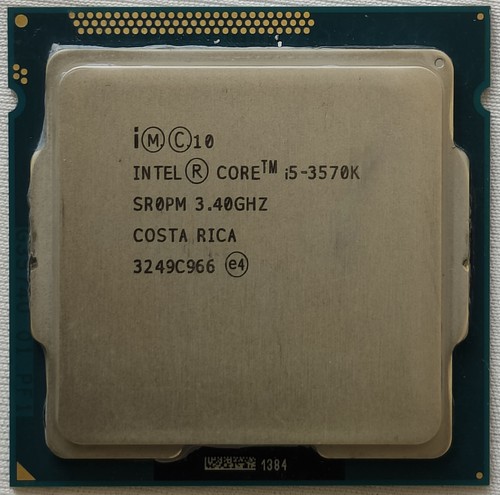 Intel core 3570k cpu - intel, i5-3570k