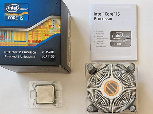 Intel core 3570k 4 - core, 3,4